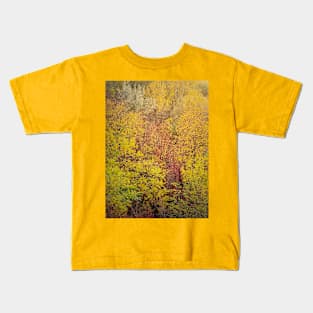 multicolored trees texture Kids T-Shirt